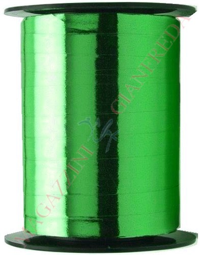 NASTRO PER FIOCCHI "2870 SPLENDID" VERDE mm. 10x250 mt.